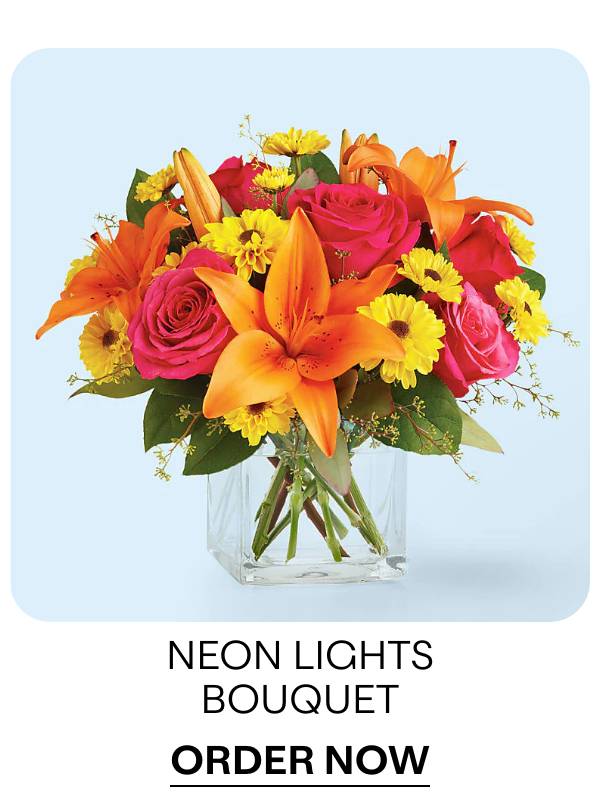 Neon Lights Bouquet - Order Now 